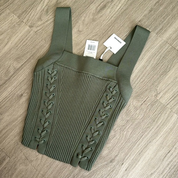 NWT SIMKHAI RIBBED TANK, S - Picture 1 of 3
